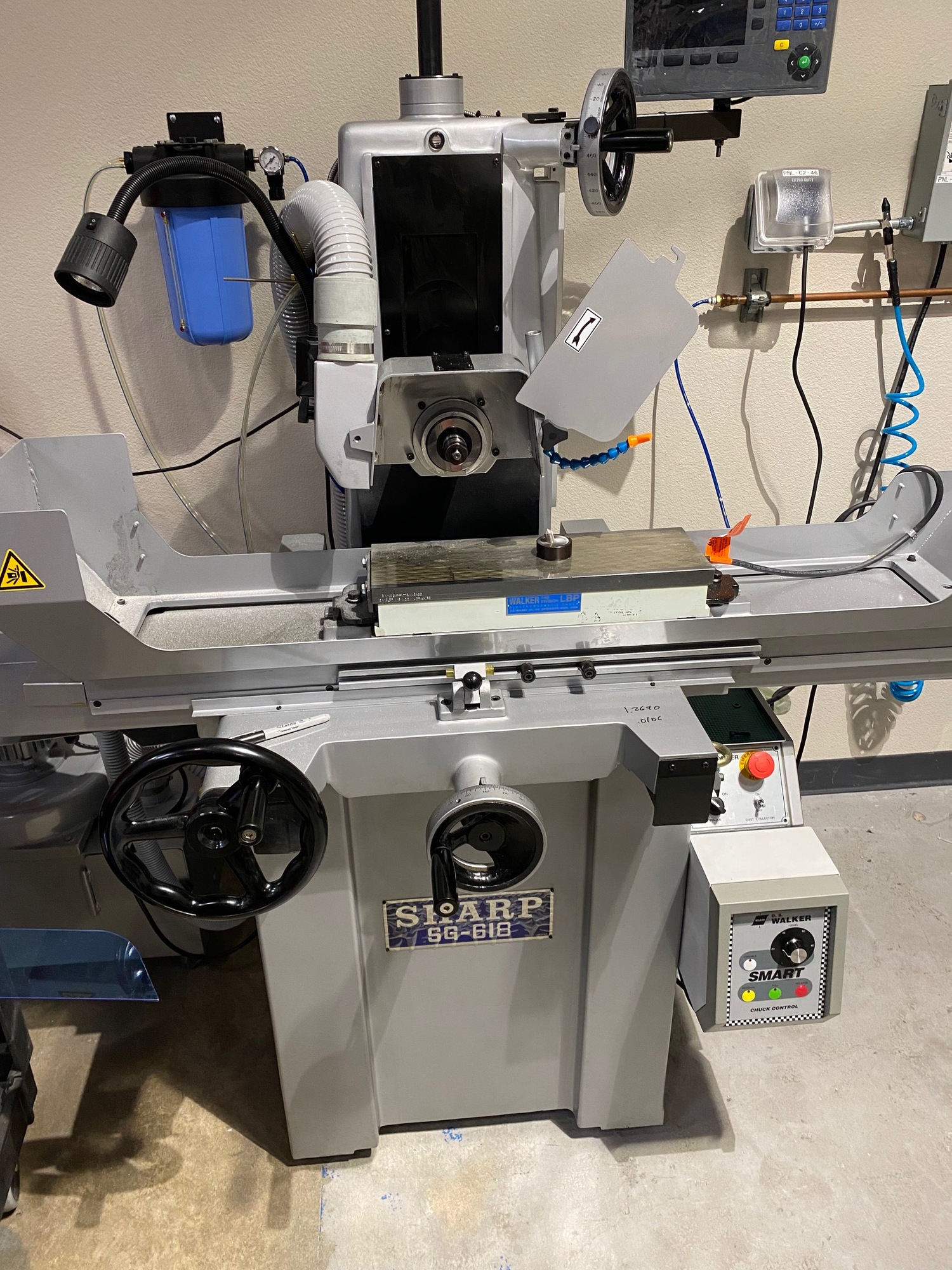 2018 SHARP SG-618 Reciprocating Surface Grinders | Compass Mechanical Co. (Compass Machine Tools)