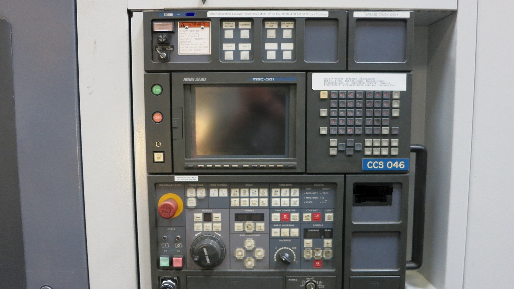 1999 MORI SEIKI SL-600C CNC Lathes | Compass Mechanical Co. (Compass Machine Tools)