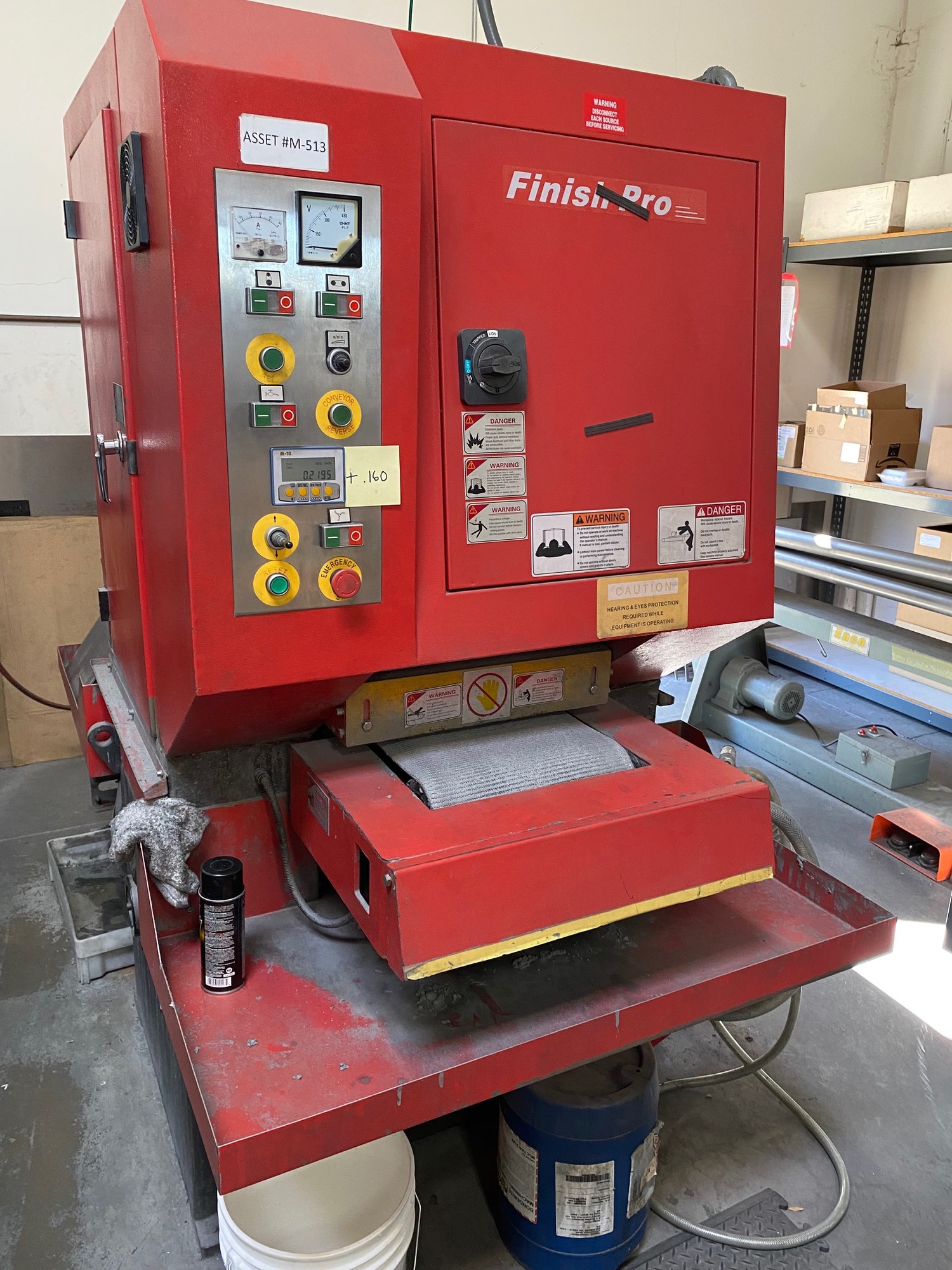 FINISH PRO FP-1460W Belt Grinders Including Sanders | Compass Mechanical Co. (Compass Machine Tools)