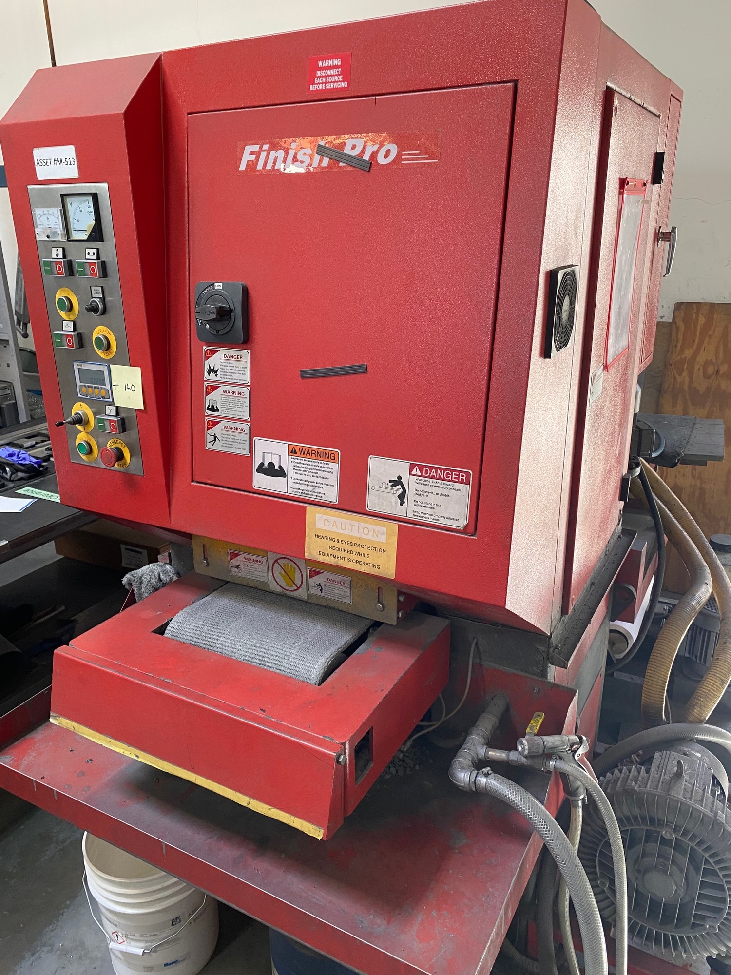 FINISH PRO FP-1460W Belt Grinders Including Sanders | Compass Mechanical Co. (Compass Machine Tools)