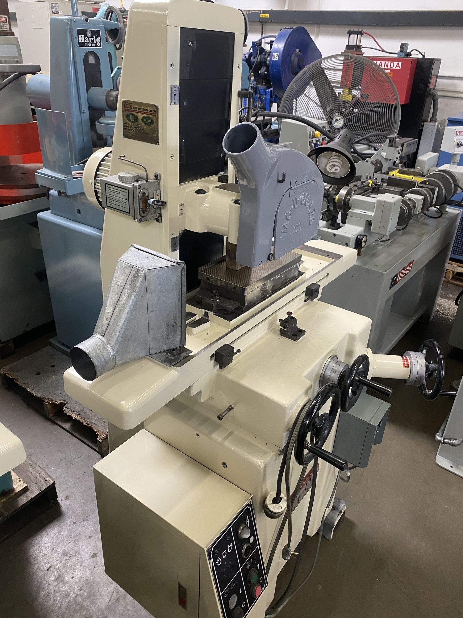 1990 KENT KGS-200 Reciprocating Surface Grinders | Compass Mechanical Co. (Compass Machine Tools)