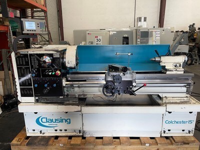 2002 CLAUSING COLCHESTER 1550 Engine Lathes | Compass Mechanical Co. (Compass Machine Tools)