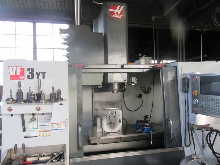 2011 HAAS VF-3YT/50 Vertical Machining Centers | Compass Mechanical Co. (Compass Machine Tools)
